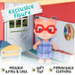 Honey Bee Acres Sunshine Meadow School Complete Set with Miniature Flocked Figure, 21 Pieces , Ages 3+