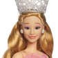 Mattel Universal Wicked Deluxe Glinda Fashion Doll & Accessories Including Crown & Scepter, Movie-Inspired Look with Posability