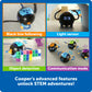 Learning Resources Cooper the STEM Robot, Coding Toy for Kids, Interactive STEM Robot for Classroom, Rechargeable Programming Toy, Ages 5+