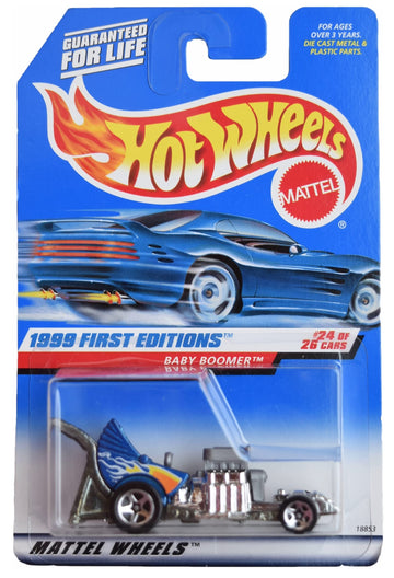Hot Wheels Baby Boomer - 1999 First Editions 24/26 - Blue