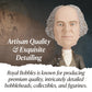 Royal Bobbles John Adams Bobblehead, Premium Polyresin Lifelike Figure, Unique Serial Number, Exquisite Detail
