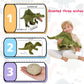 Wilomis 21'' Mommy Dinosaur Stuffed With Baby Egg Plush Toys, Plushies for Kids Christmas Birthday Gift (Spinosaurus Family)