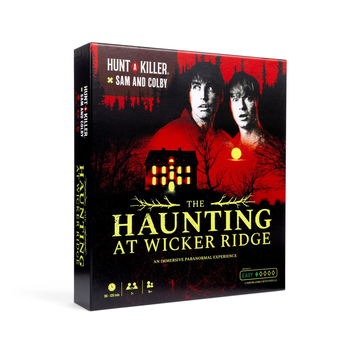 Hunt A Killer x Sam and Colby: The Haunting At Wicker Ridge, an Immersive Ghost Hunters Experience, for Fans of Paranormal Activity and Mystery Games