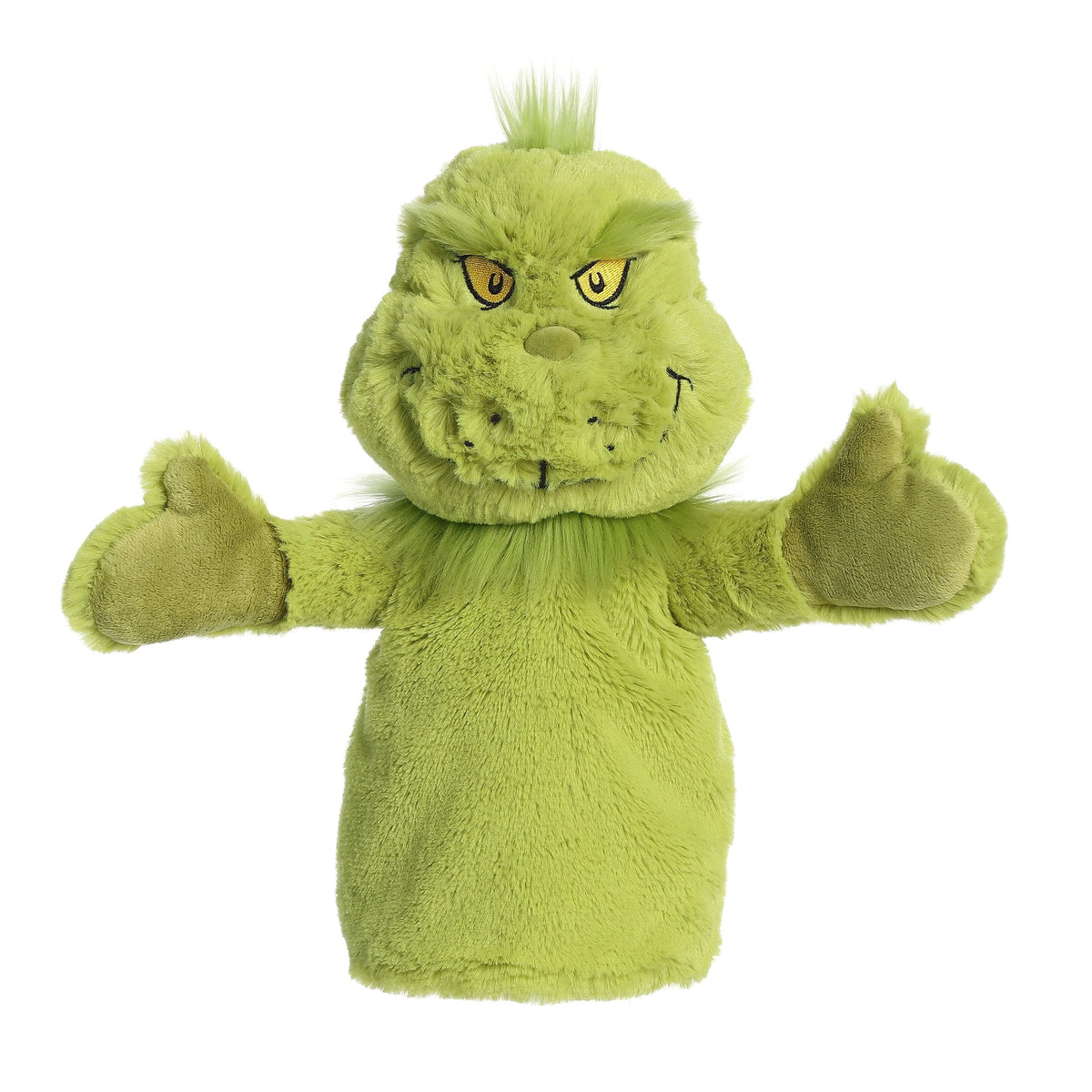 Aurora Dr. Seuss 10" Grinch Hand Puppet Whimsical Plush