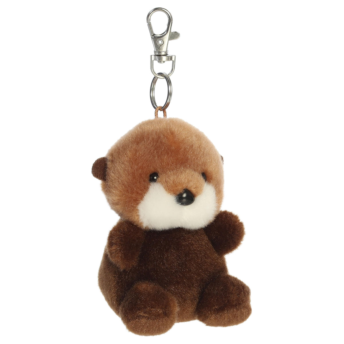Aurora Palm Pals 4" Selena Sea Otter Adorable Clip-On