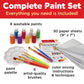 Faber-Castell Young Artist Learn to Paint Set - Washable Paint Set for Kids