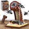 Sandworm Monster Building Blocks for Adults, Equipped with Suspended Ornithopter Building Set for Boy 8-12, Classic Movie Construction Building Blocks