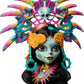 Monster High Doll, Skelita Calaveras Día de Muertos 2025 Collectible, Aztec-Inspired Gown with Vibrant Accessories Like Headdress and Necklace