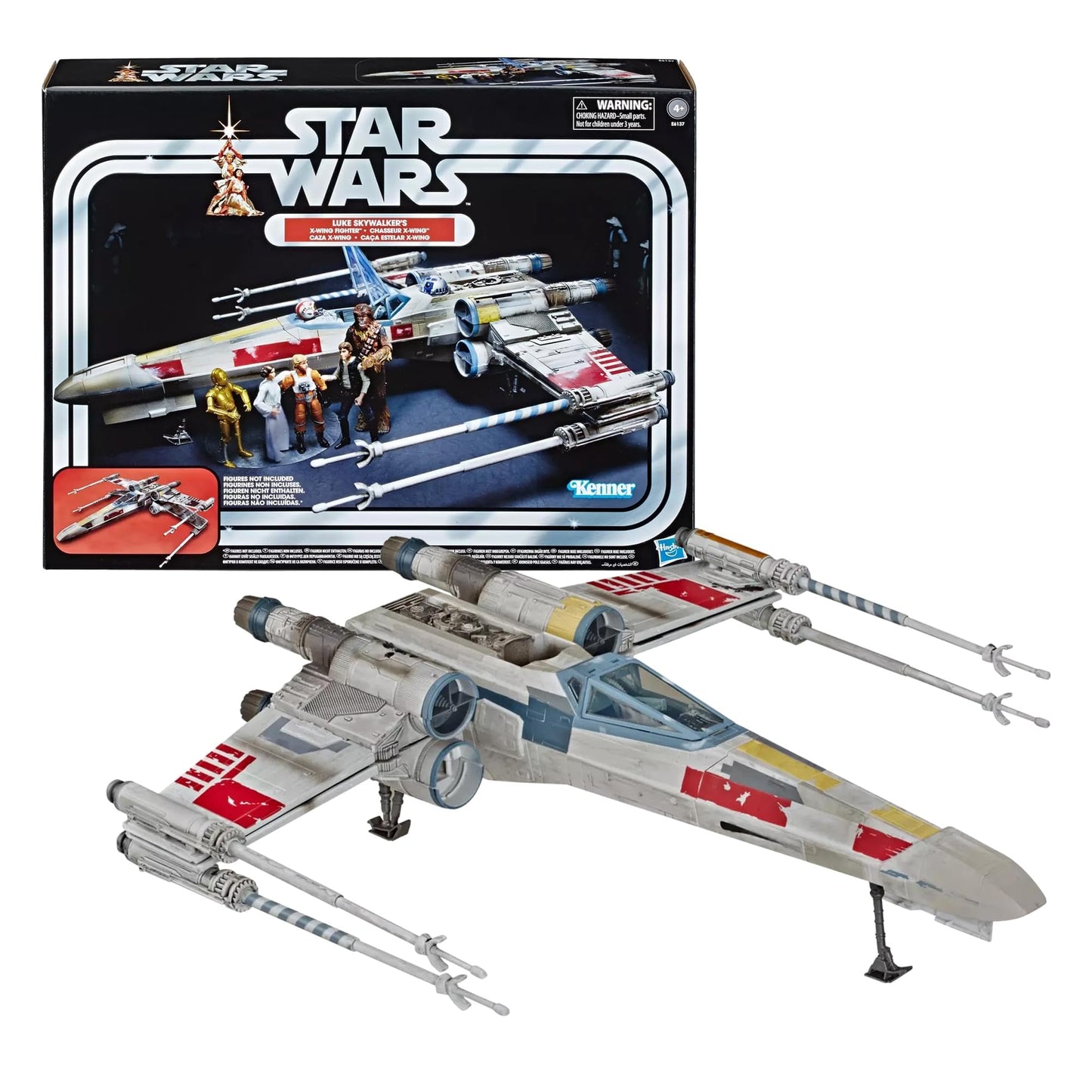 STAR WARS Luke Skywalker Red 5 X-Wing 3.75-Inch Scale Action Figure Vehicle
