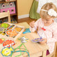 Melissa & Doug Alphabet Wooden Lacing Cards With Double-Sided Panels and Matching Laces