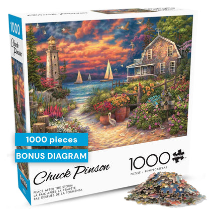 Buffalo Games - Peace After the Storm - 1000 Piece Jigsaw Puzzle for Adults