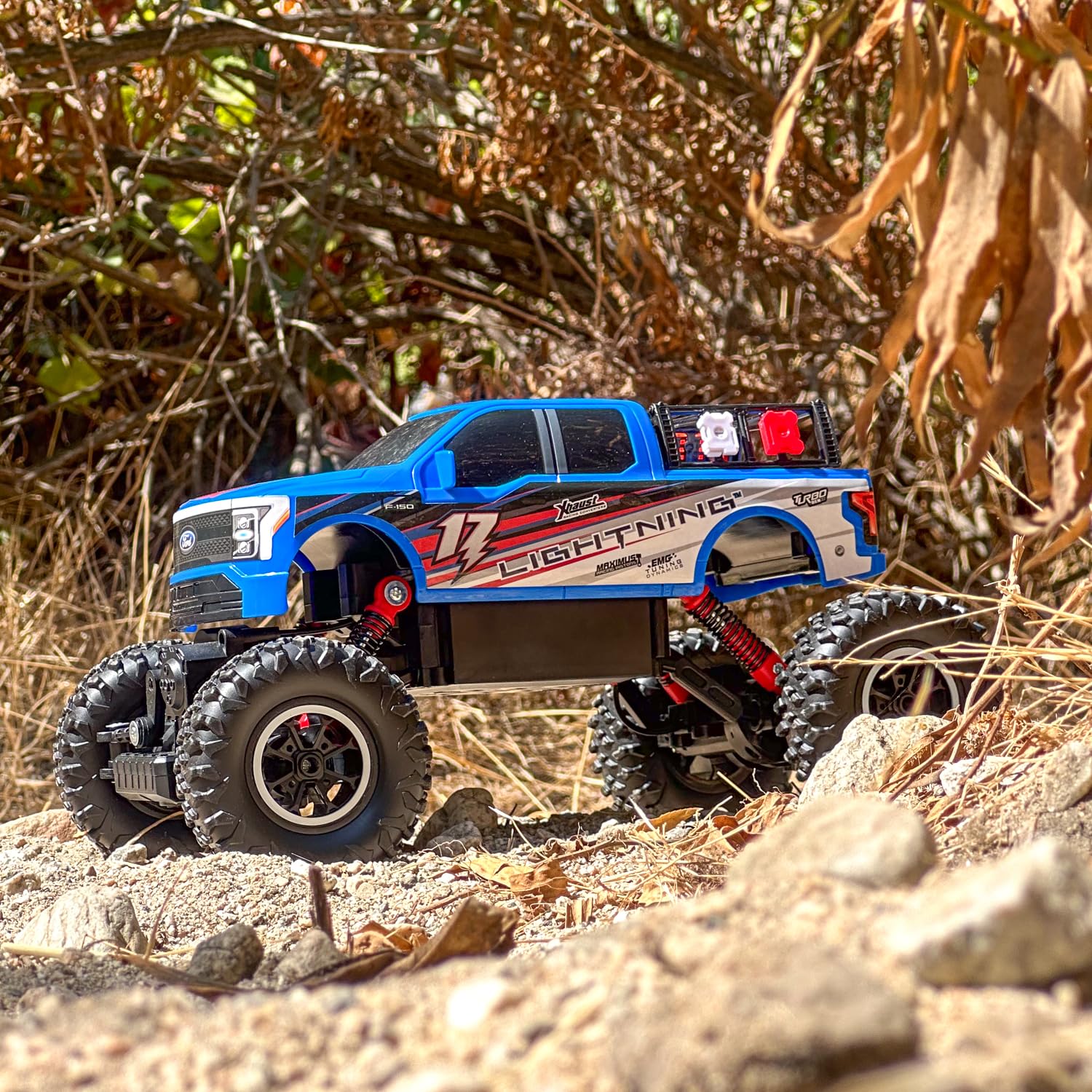 NKOK Ready to Run Mean Machines R/C Rock Crawler Ford F-150 Lightning