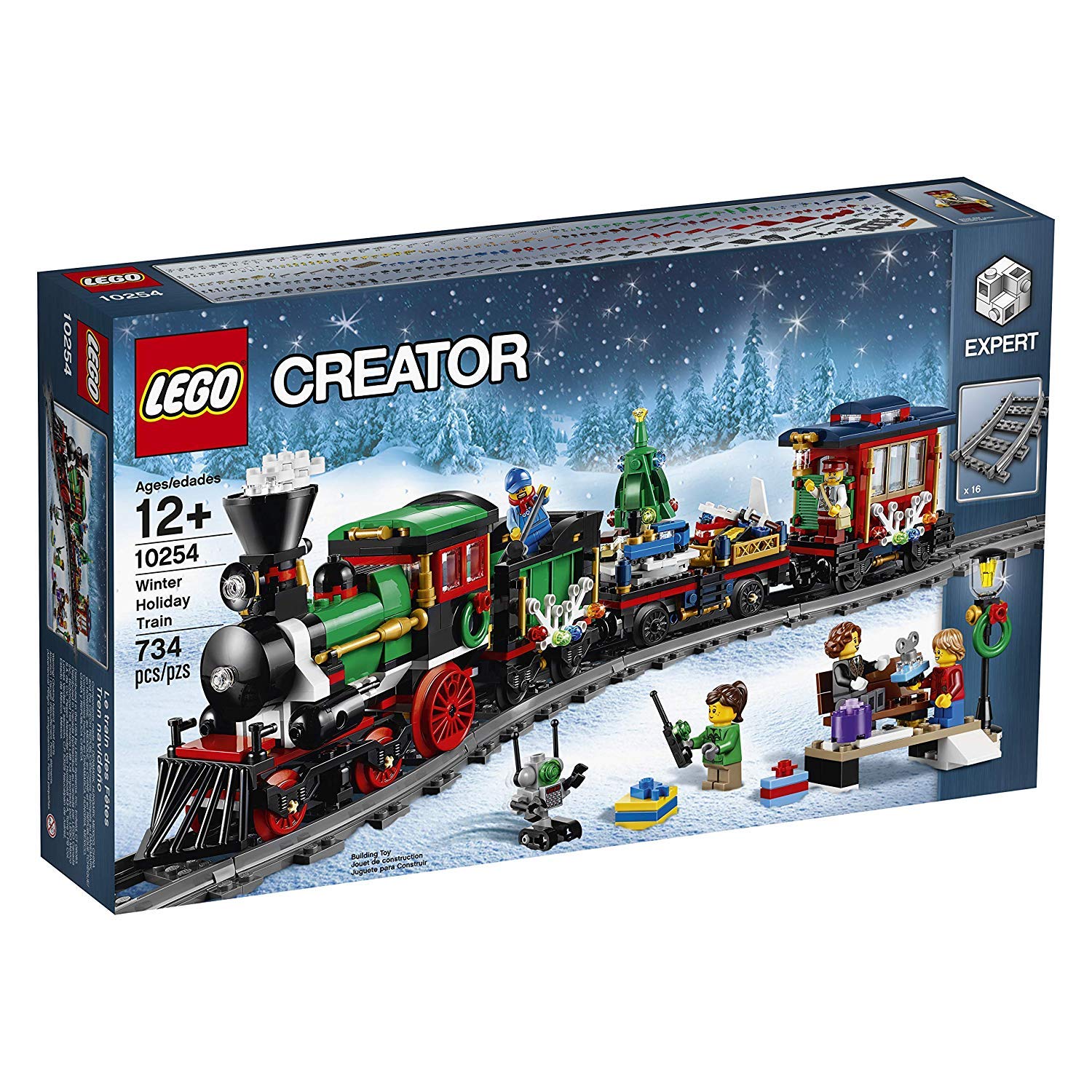 LEGO Creator Expert Winter Holiday Train 10254 Construction Set