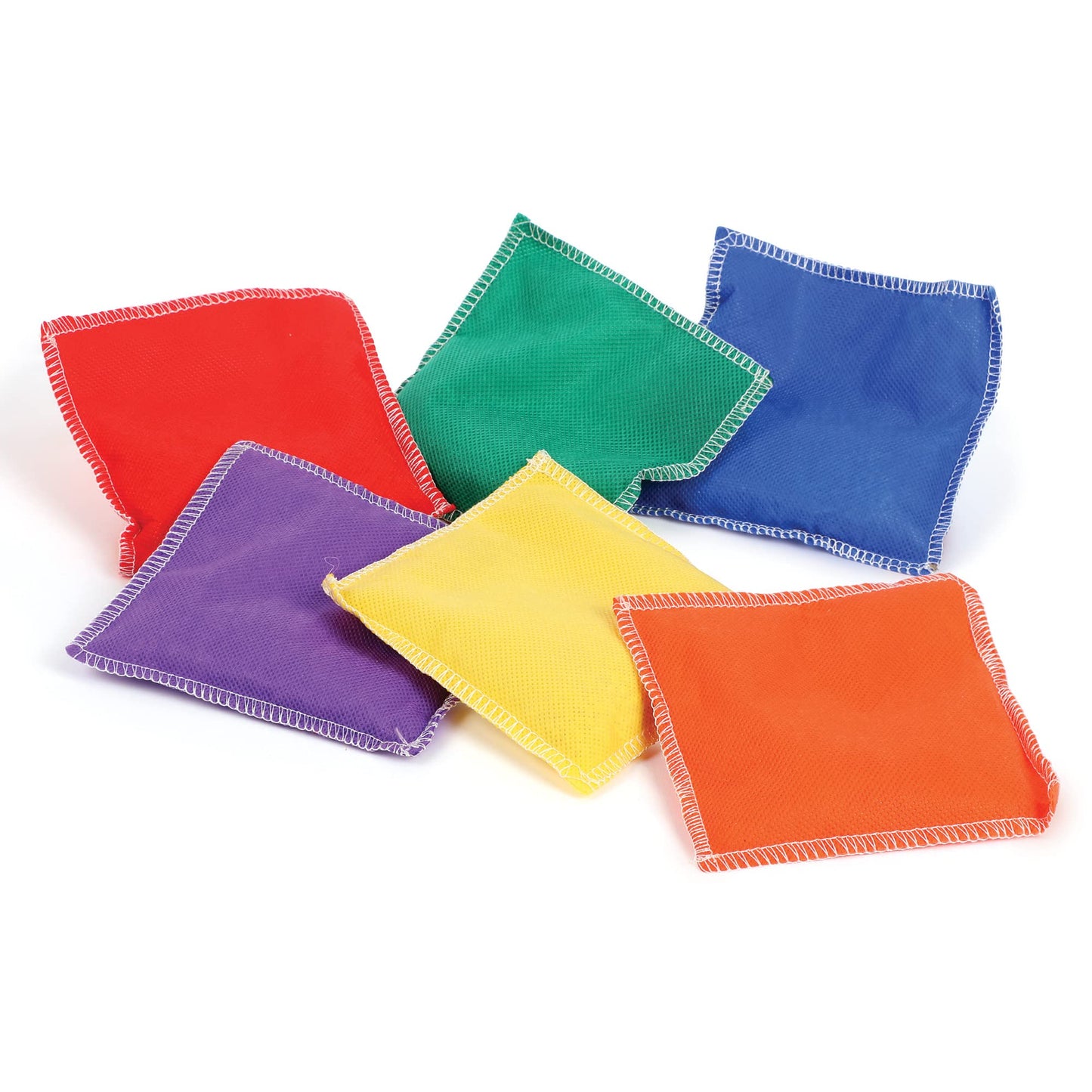 Learning Resources Rainbow Bean Bags - 6 Pieces, PreK+ | Ages 3+ Bean Bags for Kids, Counting and Sorting Toys, Hand Eye Coordination