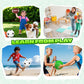 8 Inch Toddler Sport Balls Toys Set, Mini Basketball, Kids Dodgeball for Outdoor, 8" Small Soccer for Indoor Hoop Sets, Beach Pool Balls Stocking