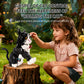 LPPROTECTOR Sunflower Gentle Kitty Building Set for Adults - 1434 Pcs Tuxedo Cat Statue with Rotating Head and Poseable Tail - 3D Tuxedo Kitty Model