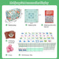 Gartu American Mahjong Tile Set, 166 Tiles (1.2”), Mahjong Tile Set with Carrying Bag, Dice, Mat, Cute Mini Tiles, Portable Travel Complete Game Set