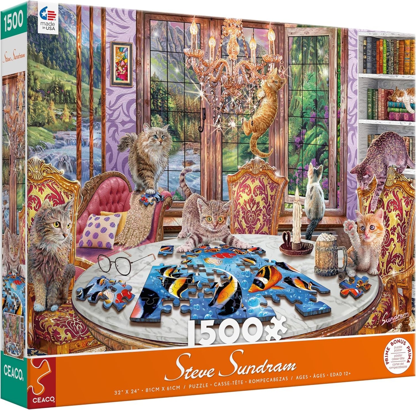Ceaco - Puuriosity - 1500 Piece Jigsaw Puzzle for Adults