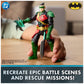 DC Comics Battle Clash Robin Action Figure, 6-Inch