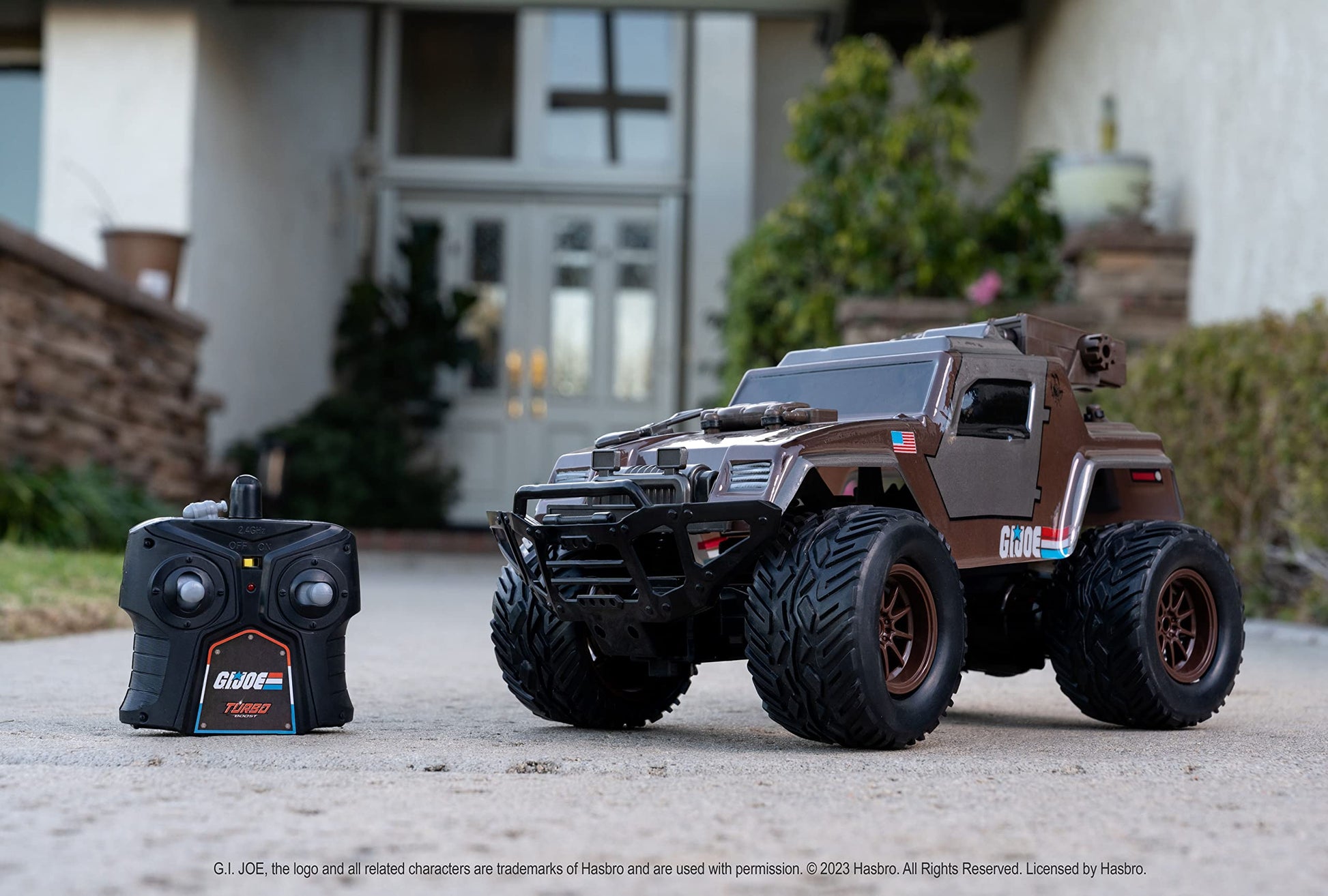 Jada G.I. Joe 1:14 V.A.M.P. MK-II RC Radio Control Car, Toys for Kids and Adults
