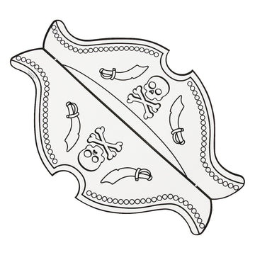 Color Your Own Pirate Hat 1Dz - Crafts for Kids and Fun Home Activities