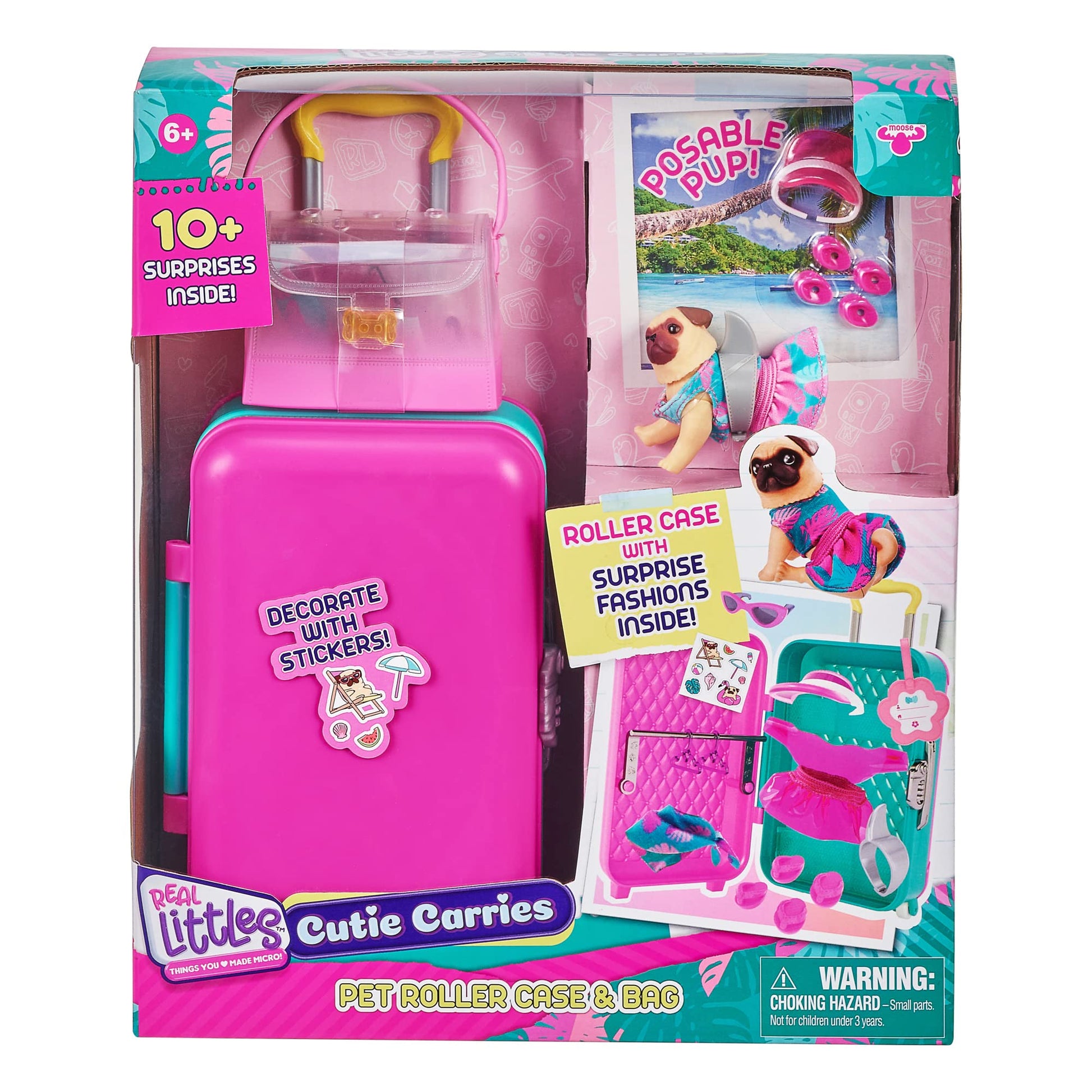 Real Littles S5 Cutie Carries Pet Roller Case & Bag Pk