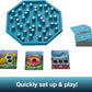 Mattel Games Deep Sea Diamond Dive Family Board Game for Kids and Grown-Ups with Easy Rules and Quick Gameplay for 2-4 Players