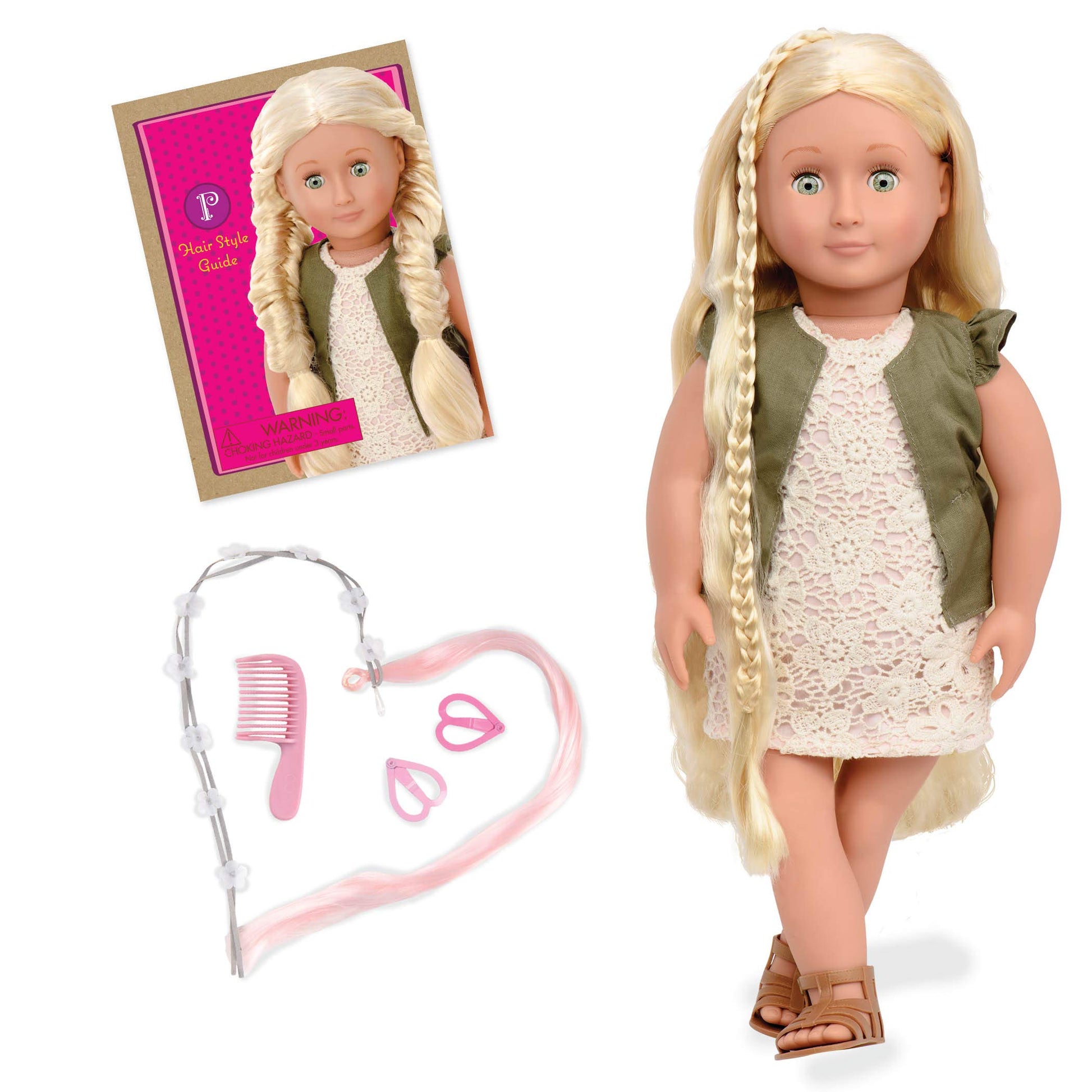 Our Generation PiA-Hair Grow Doll 18" Doll