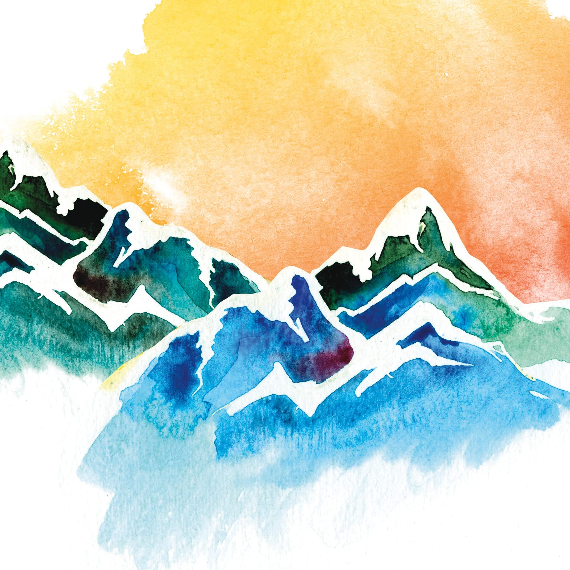 Grumbacher 6" x 6" Cold Press Watercolor Paper Pad, 140 lb. / 300 GSM, Tape-Bound, 30 Sheets/Pad, 1 Each