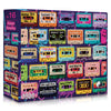 Mixtape Memories (No. 16) - 1000 Piece Retro Jigsaw Puzzle for Adults | Printed in USA | Satin Low-Glare Finish | Random Ribbon Cut | Bonus Poster |