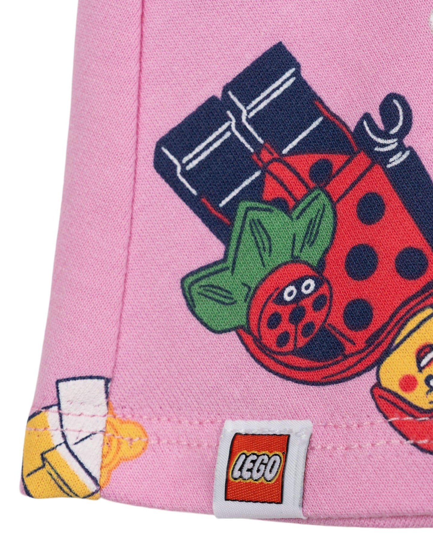 LEGO Little Girls' Skater Dress Pink Ladybug Girl 6
