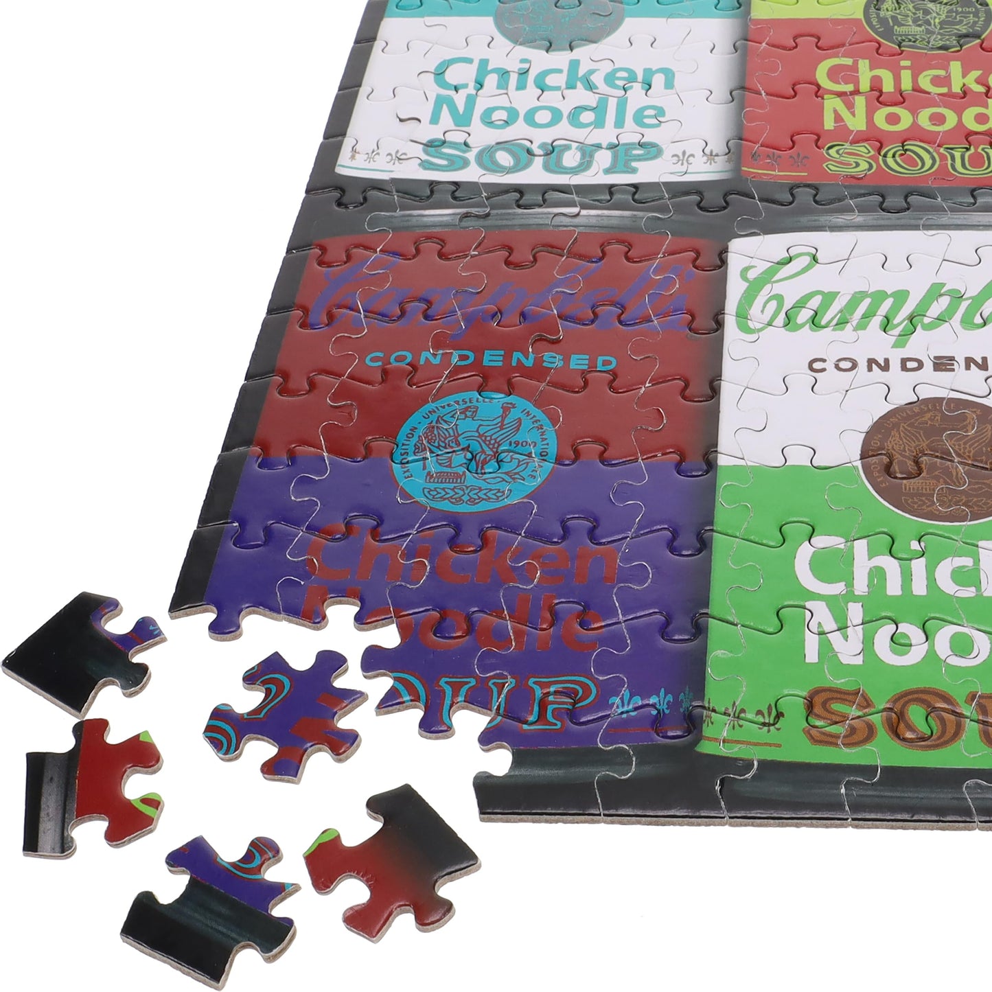 TDC Games World’s Most Difficult Jigsaw Puzzle Campbell’s Souper Hard Double Sided Puzzle - 15 in.