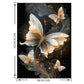 Puzzles for Adults 500 Pieces, Butterfly Jigsaw Puzzles - Dreamy Butterfly, Impossible Diamond Art Puzzle for Seniors Families, 20.47x14.96 Inches