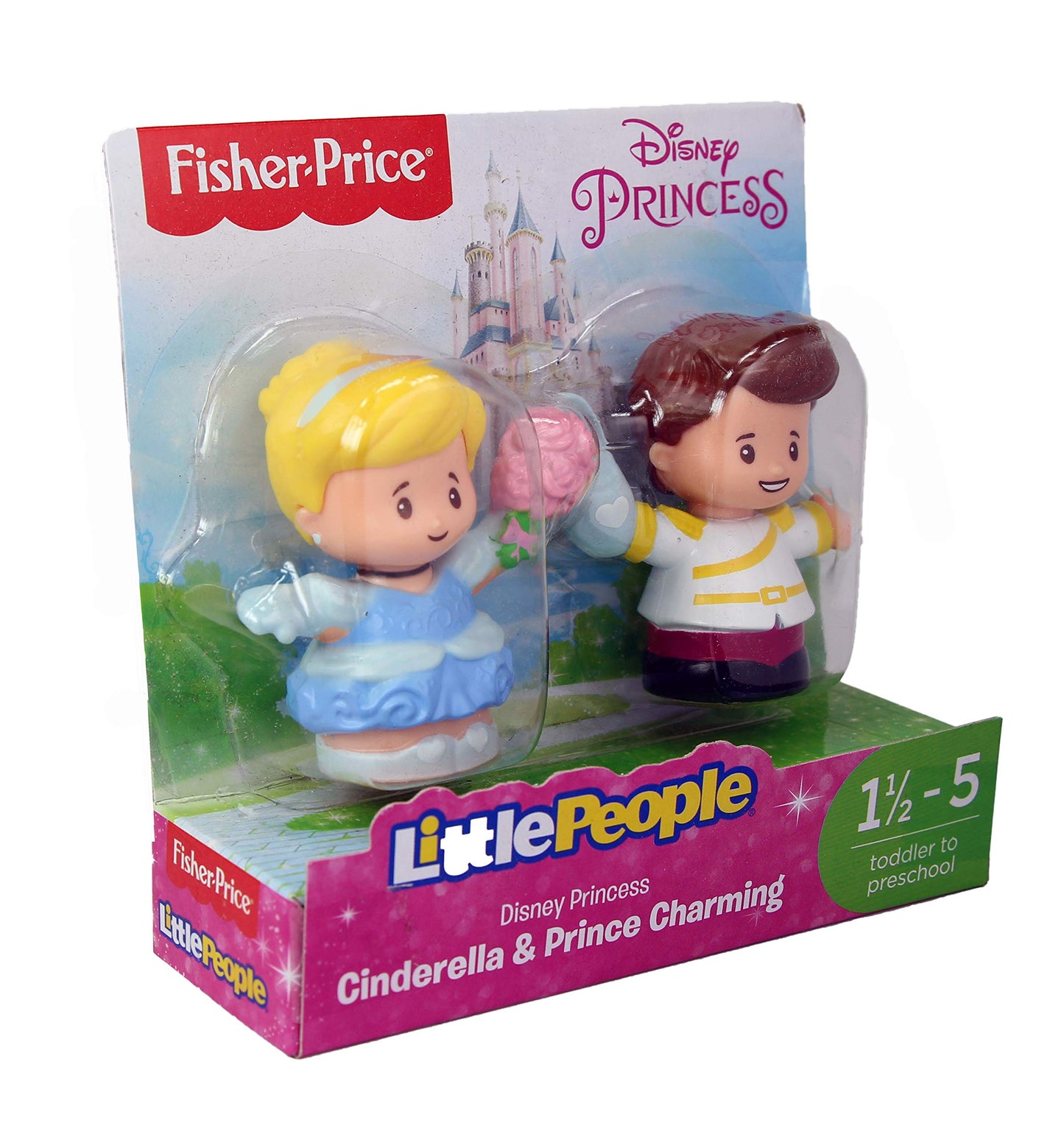 Fisher-Price Little People Disney Princess, Cinderella & Prince Charmings