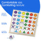 Keeping Busy Match Shapes Large Dementia Activities for Seniors | Alzheimer Products for Elderly Patients | Fun Memory Game Toy & Cognitive Brain
