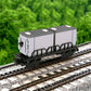 FLOWER LEGEND 6IN1 City Freight Train Car Building Set, DIY Cargo Train Toys for Teens and Adults, Compatible with Lego 630 Building Accessory, M8001