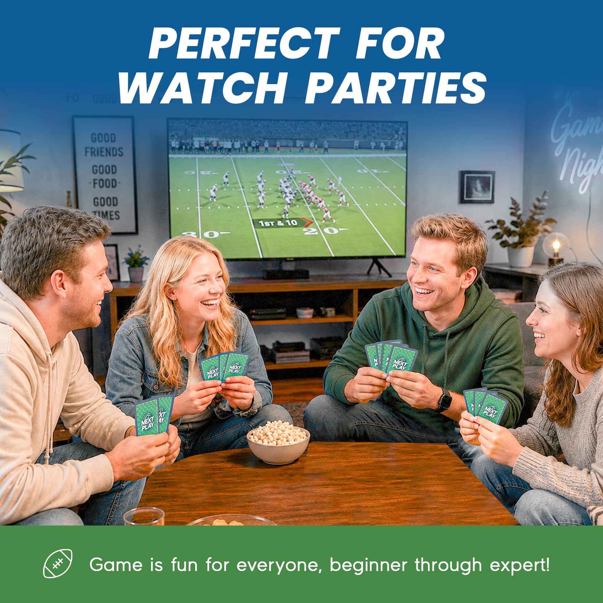 Next Play The Ultimate Live Football Card Game | Easy to Learn & Play | Ages 7+ | Great Gift | Fun Way to Teach Kids the Rules of Football
