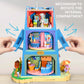 ROLOSO Toy Building Brick Blocks Toys Sets kit Action Figures Pineapple House Patrick Stone Star Home for Boys and Girls Kids Age 2-4, 3-5, 5-7, 8-12