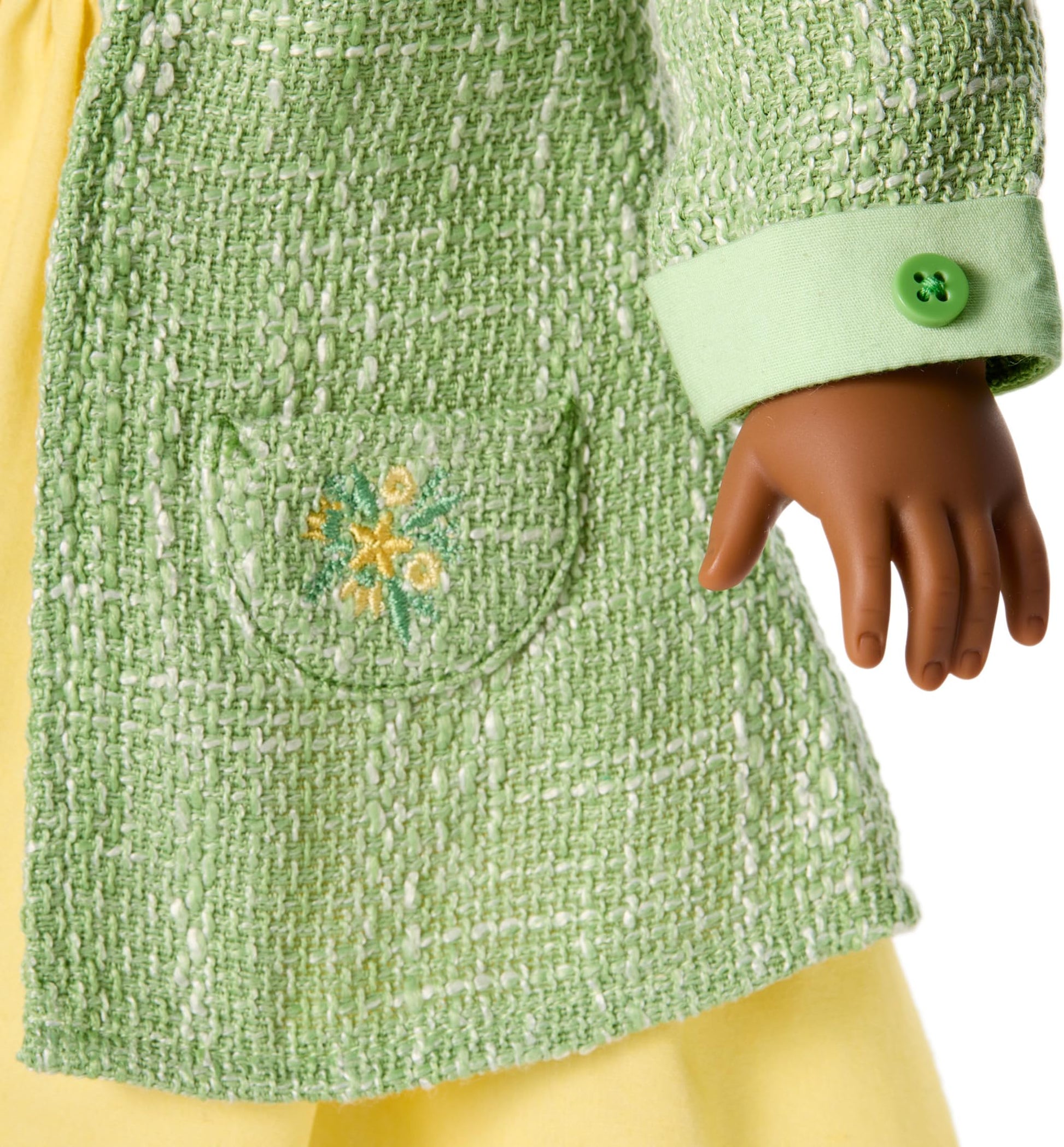 American Girl, Disney, Princess Tiana, Work Dress, & Accessories, 18-inch Doll Clothing, Ages 6 Years+