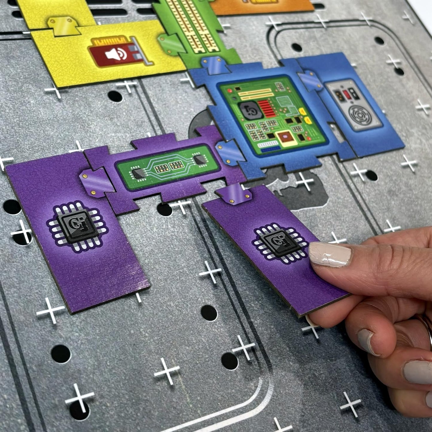 Computer Junkyard Board Game - The Best Computer Game NOT Played on the Computer | Family Strategy Game | Build a Vintage PC | Fun for Game Night |