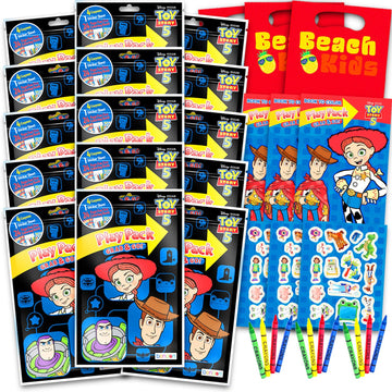 Disney Pixar Toy Story 5 Party Favors - Bundle with 15 Activity Play Packs with Coloring Book, Stickers, and More (Disney Birthday Supplies)