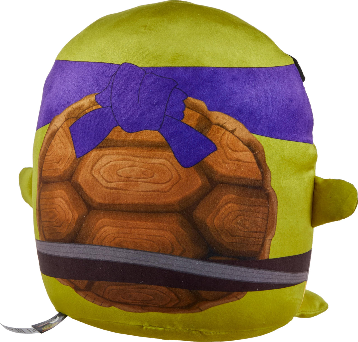 Mattel Teenage Mutant Ninja Turtles: Mutant Mayhem Cuutopia Plush Toy, 10-Inch Donatello Kawaii-Style Soft Figure, Orange Masked Mikey Collectible