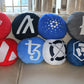 Elrond Pillow - Round Stuffed Plush Crypto Pillow by BlockCraft.Shop EGLD Plush Pillow