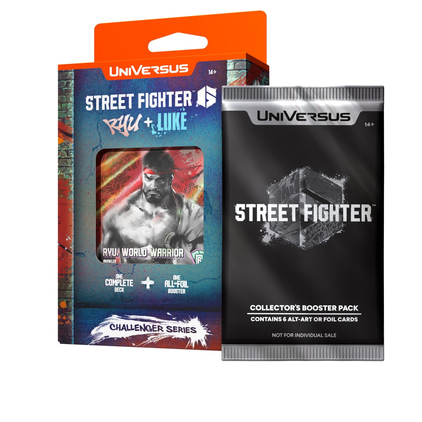 UniVersus: Street Fighter 6 Challenger Series Display - Ryu & Luke