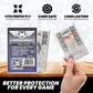 Mayday Games Premium Card Sleeves USA Standard 56x87mm - Clear Board Game and K-Pop Photocard Sleeves, 90 Micron Protector, 50 Pack - MDG-7076