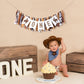 My First Rodeo High Chair Banner - Cowboy One Birthday Party Decorations