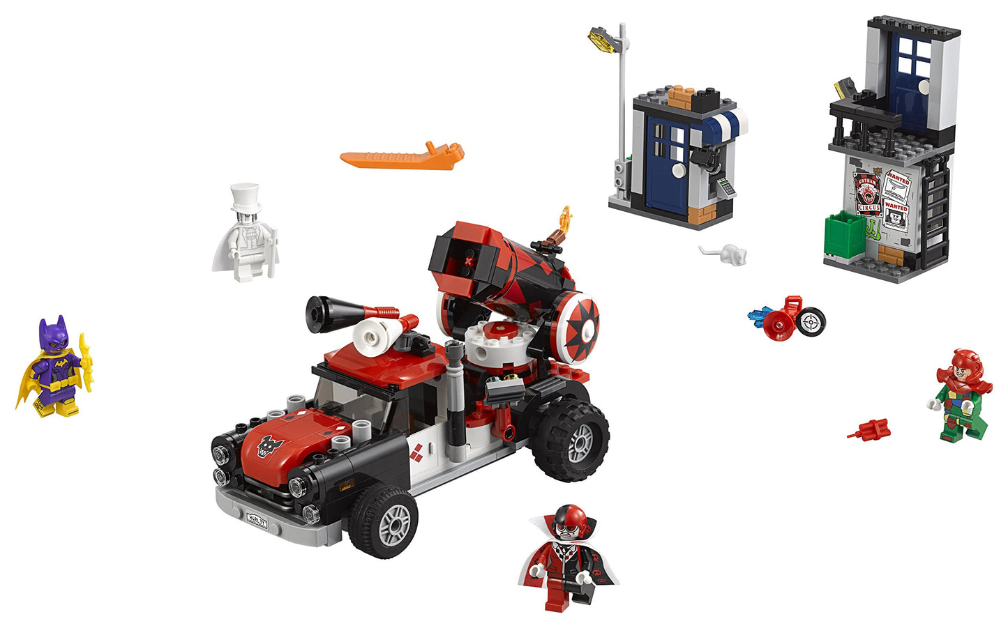 LEGO BATMAN MOVIE DC Harley Quinn Cannonball Attack 70921 Building Kit (425 Piece)