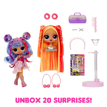 L.O.L. Surprise! Tweens Surprise Swap Fashion Doll Buns-2-Braids Bailey with 20+ Surprises Including Styling Head and Fabulous Fashions and