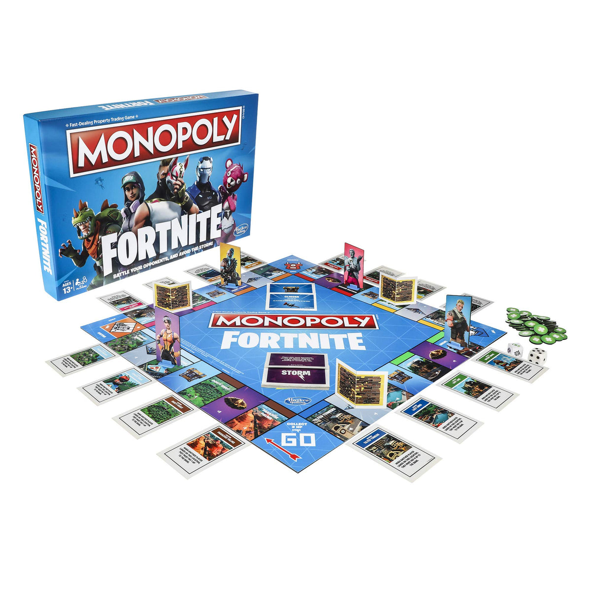 Fortnite Edition Monopoly Board Game | 2-7 Players