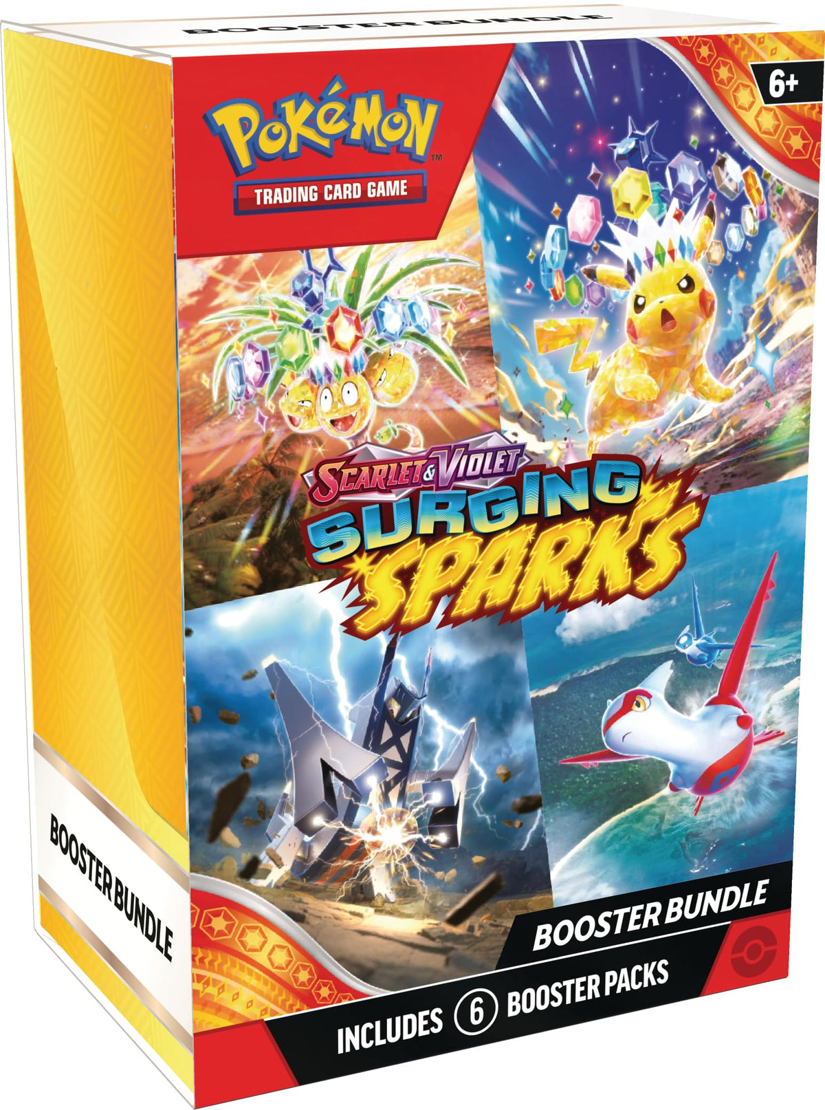 Pokémon TCG: Scarlet & Violet-Surging Sparks Booster Bundle (6 Booster Packs)